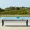Armen Living Camino Indoor Outdoor Dining Bench in Eucalyptus Wood and Gray Rope 840254336018 - alternate 8